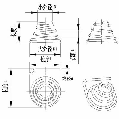 电池弹簧图片 电池弹簧图片